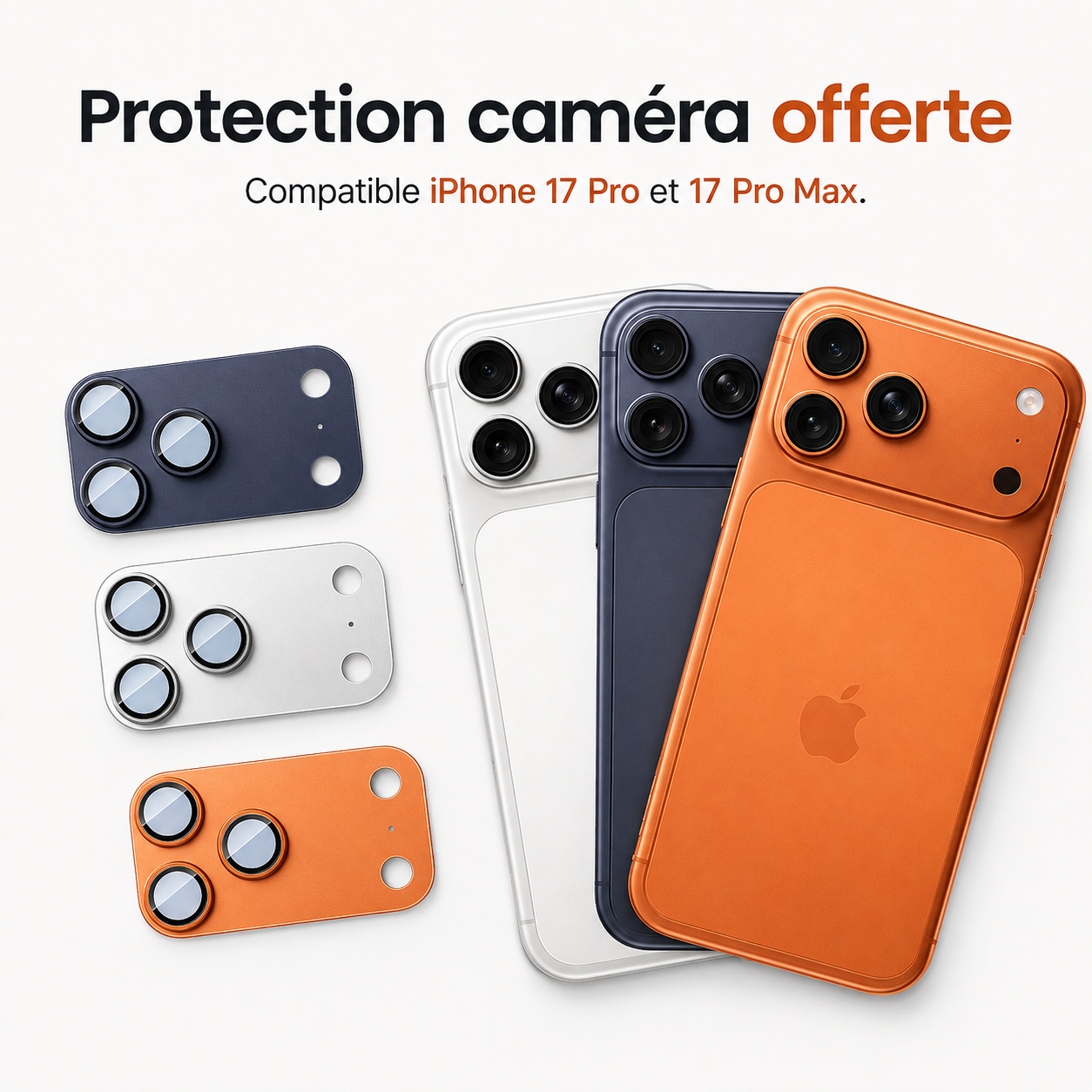 Coque Vagues Océan | iPhone 17 Pro & 17 Pro Max + Protection Camera 🎁