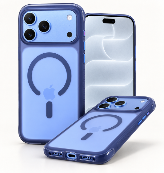 Coque MagSafe Bordures Airbag + Écran Privé Offert– iPhone 18 & 17 Pro / Pro Max