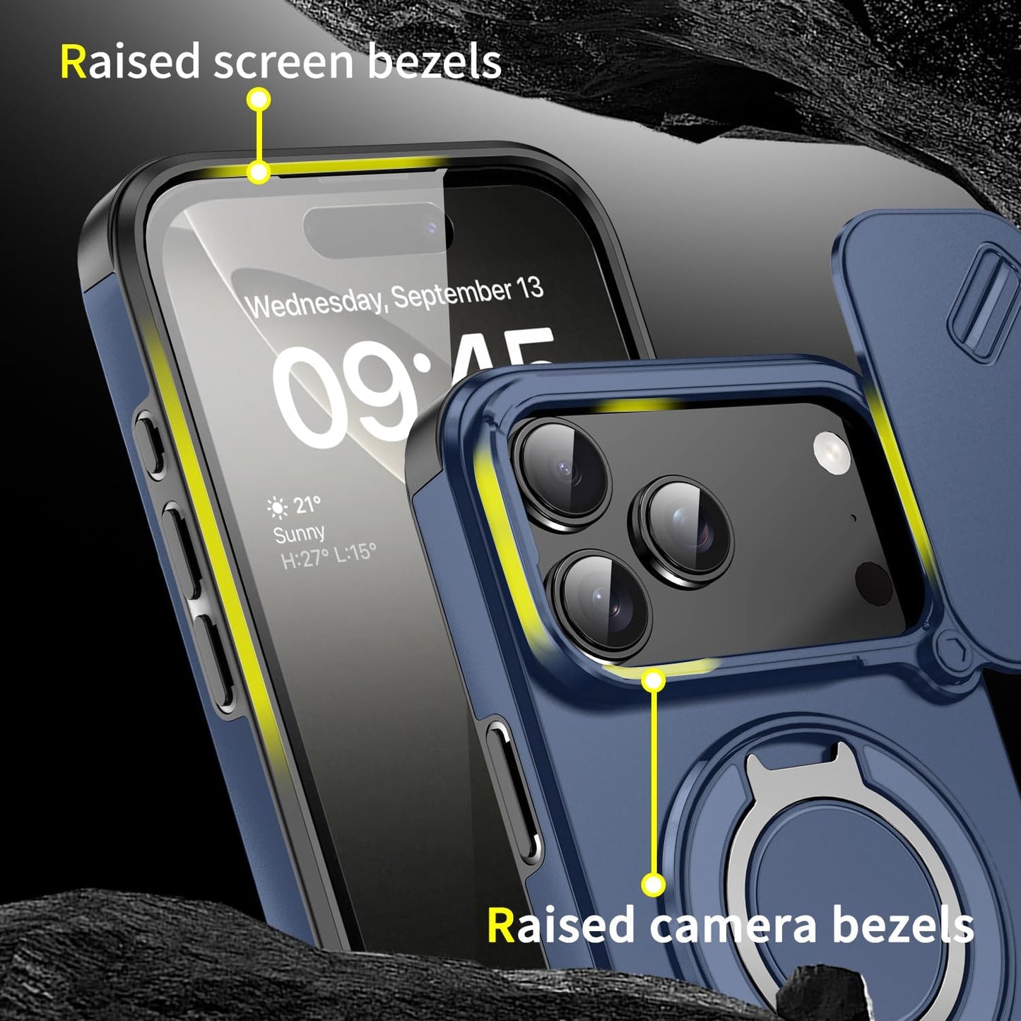 Coque VisionShield — Cache-Caméra & Anneau Magnétique 360°+ PROTECTION ECRAN PRIVEE OFFERTE 🎁
