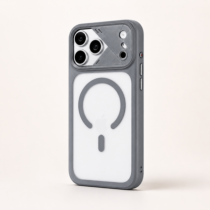 Cover Slide Pro iPhone 17 Pro – coloris Noir avec cache caméra coulissant