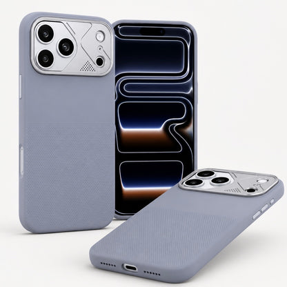 Coque MagSafe Aegis – Silicone Premium Cadre Métal | iPhone 17 Pro & 17 Pro Max