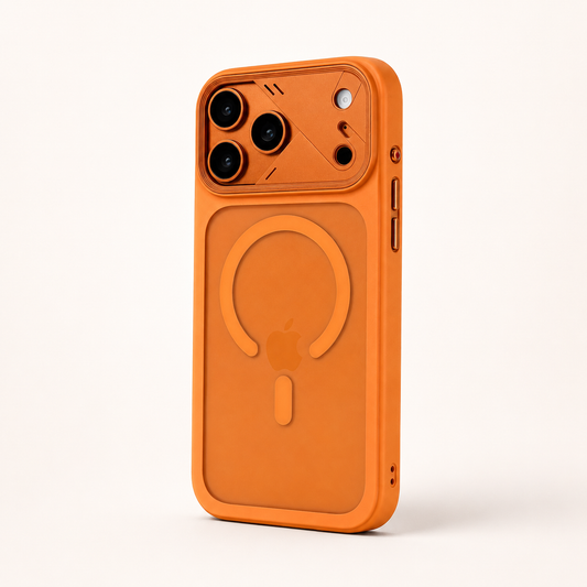 Cover Slide Pro iPhone 17 Pro – coloris Bleu Marine MagSafe