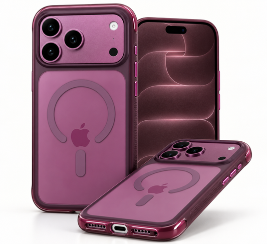 Coque MagSafe Bordures Airbag + Écran Privé Offert– iPhone 18 & 17 Pro / Pro Max