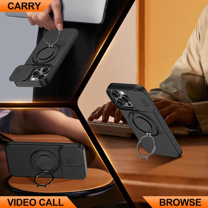 Coque Anneau & Support 360° – Cache Caméra + Protection Écran Privée OFFERTE 🎁