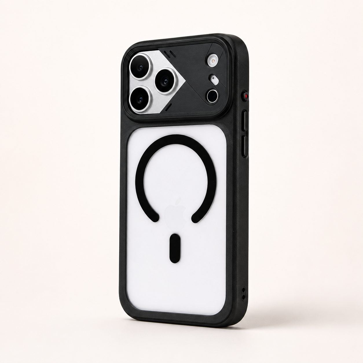 Cover Slide Pro iPhone 17 Pro – coloris Orange MagSafe