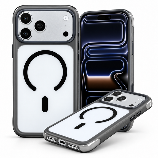 Coque MagSafe Bordures Airbag + Écran Privé Offert– iPhone 17 Pro & 17 Pro Max