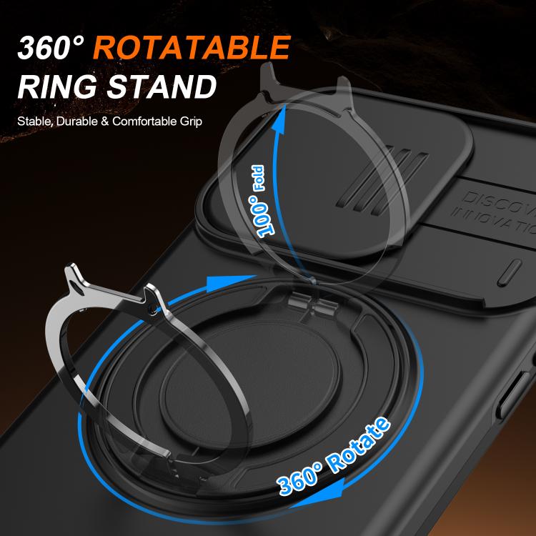 Coque Anneau & Support 360° – Cache Caméra + Protection Écran Privée OFFERTE 🎁