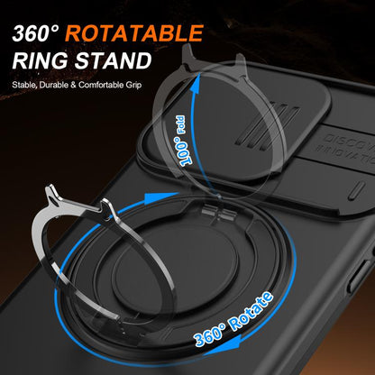 Coque Anneau & Support 360° – Cache Caméra + Protection Écran Privée OFFERTE 🎁