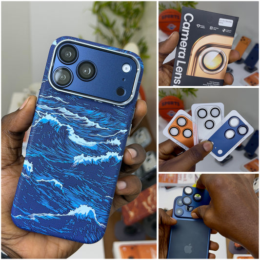 Coque iPhone 17 Pro Max en carbone + Protection camera ✅