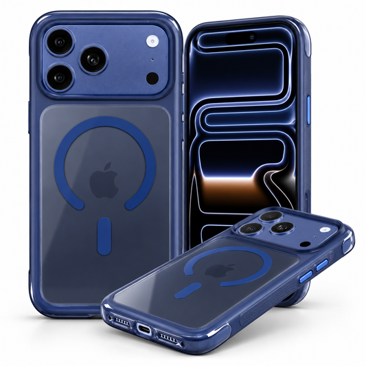 Coque MagSafe Bordures Airbag + Écran Privé Offert– iPhone 17 Pro & 17 Pro Max
