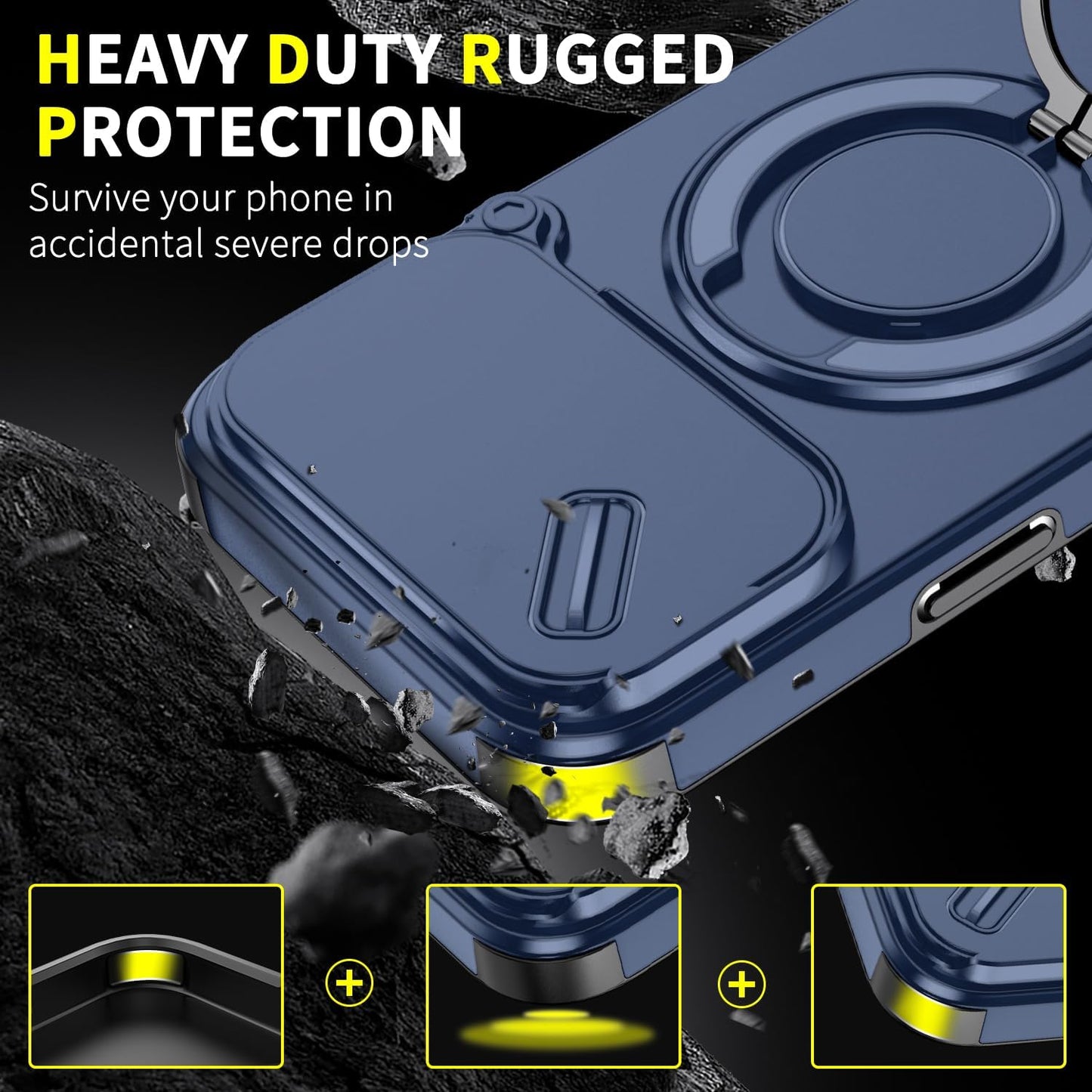 Coque VisionShield — Cache-Caméra & Anneau Magnétique 360°+ PROTECTION ECRAN PRIVEE OFFERTE 🎁