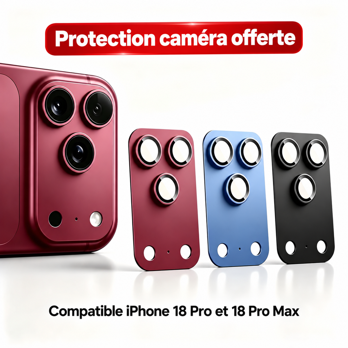Coque Argus Slim iPhone 18 & 17 - Protection camera offert 🎁